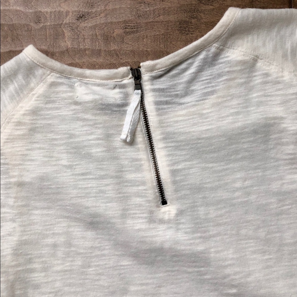 Loft Lou & Grey size M top with zip back